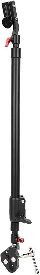 Luocute Estabilizador de Controle Deslizante Câmera, 23.6-39.4in Tripé Suporta Braços de Alumínio de Alumínio Slider de Rastreamento de Vídeo, Portátil Câmeras de Vídeo Suportar Hastes