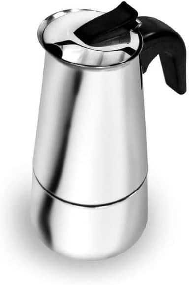 Cafeteira Italiana de Aço Inox – Design Clássico para um Café Expresso Perfeito (4 Xícaras)
