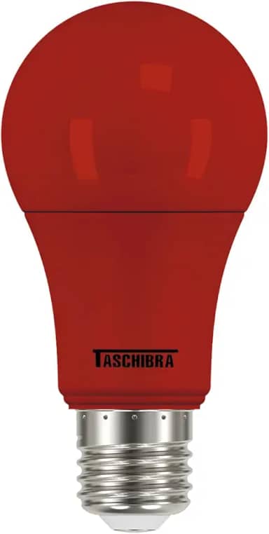 Taschibra 11080392, Lâmpada LED TKL Colors, 5 W, Vermelho