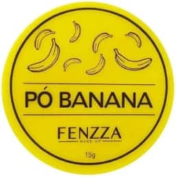 Pó Banana Para Maquiagem Fixador Translucido Finalizador, FZ34014, tb, Fenzza