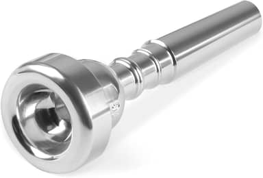 Bocal para Trompete 7C Laqueado, Acessórios de Trompete, para Iniciantes, Bocal de Trombone, Prata, Trompete, Trombone