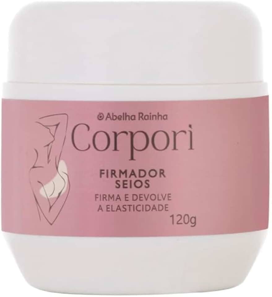 Creme Firmador Para Os Seios Com Colágeno Corpori Abelha Rainha 120g