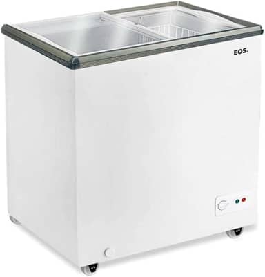 Freezer Expositor Horizontal Eos 176 Litros Dupla Ação Eeh200 220v