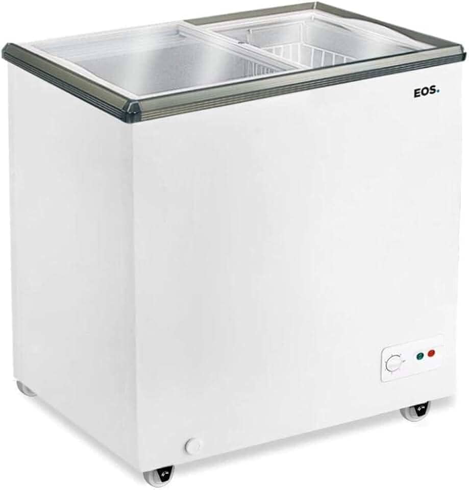 Freezer Expositor Horizontal Eos 176 Litros Dupla Ação Eeh200 220v