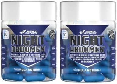 Kit com 2 Night Abdomen 60 Capsulas