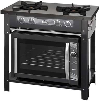 Fogao Titanyum Esmaltado Industrial 2 bocas + Forno a gas Titanyum Plus Industrial