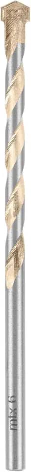 Mtx Broca Para Concreto 6 X 100 Mm Golden Line Haste Cilindric