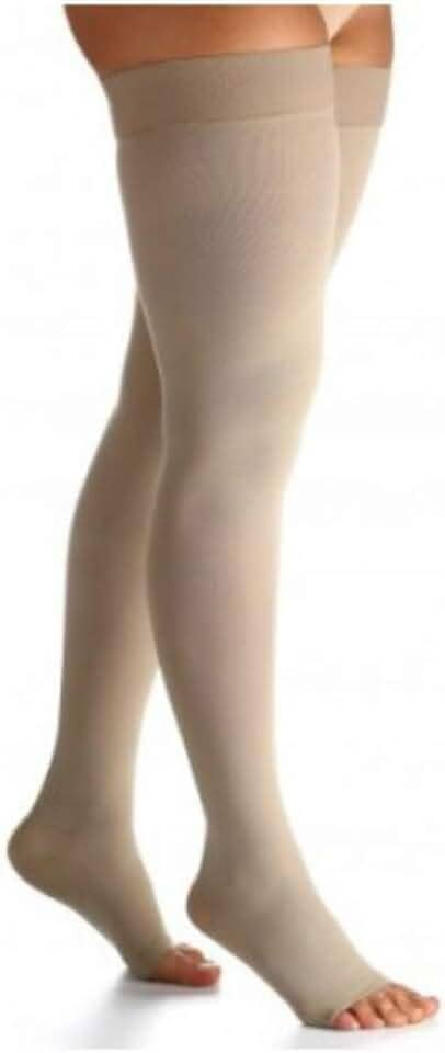 Sigvaris Meia 7/8 Coxa Basic 20-30 Mm Bege Médio M3