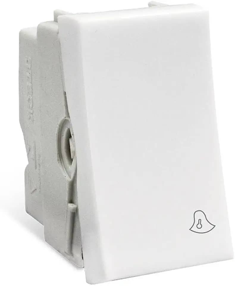 Pulsador Campainha 2a 250v Stella Steck Branco