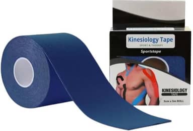 Fita Kinésio 5 Metros Tape Bandagem Elástica Funcional – Kinesiology Tape para Suporte Muscular e Alívio de Dores