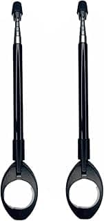 KIT 2 Antenas Aparador Corta Linha de Pipa - Moto Retrátil 7 Estágios Especificações: - Inox - Dobrável Guidão Inox - IMPORT PREMIUM