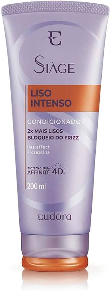 Eudora Condicionador Siàge Liso Intenso 200ml (Nova Versão)
