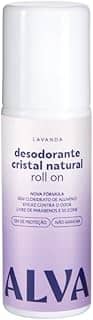 Alva Desodorante Roll on Cristal Natural Lavanda Vegano 70ml