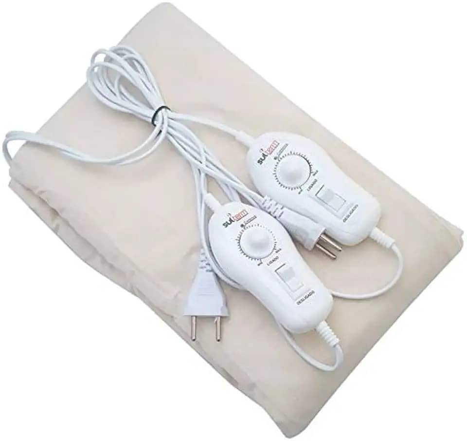 Lençol Térmico Casal Queen Luxo 158x198cm 10 Temperaturas - Sulterm - 110v