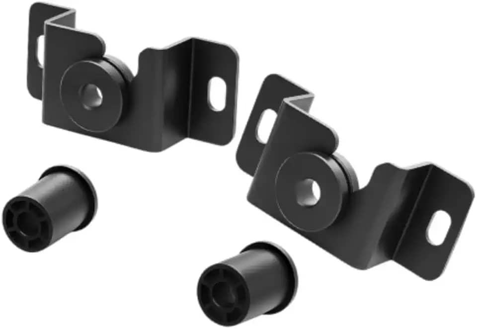 Suporte Universal de TV para Painel ou Rack – Aço Reforçado com Amortecedores