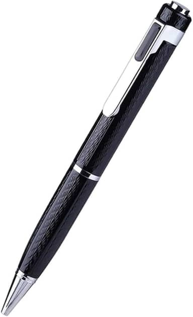 Caneta Gravadora de Voz - Gravação Discreta Sem Luz | Microfone Omnidirecional | MP3, Pen Drive e Caneta | 20h de Bateria | Ideal para Reuniões, Aulas, Entrevistas e Profissionais