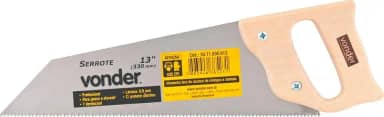 Serrote De Ponta, Profissional, Para Gesso E Drywall Vonder 13"