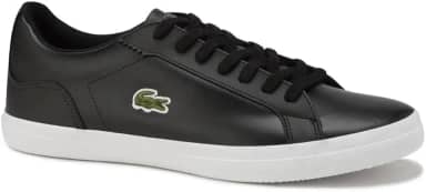 Sapatênis Lacoste Masculino Lerond Lth Cam Blk 33cam1032br-024-44