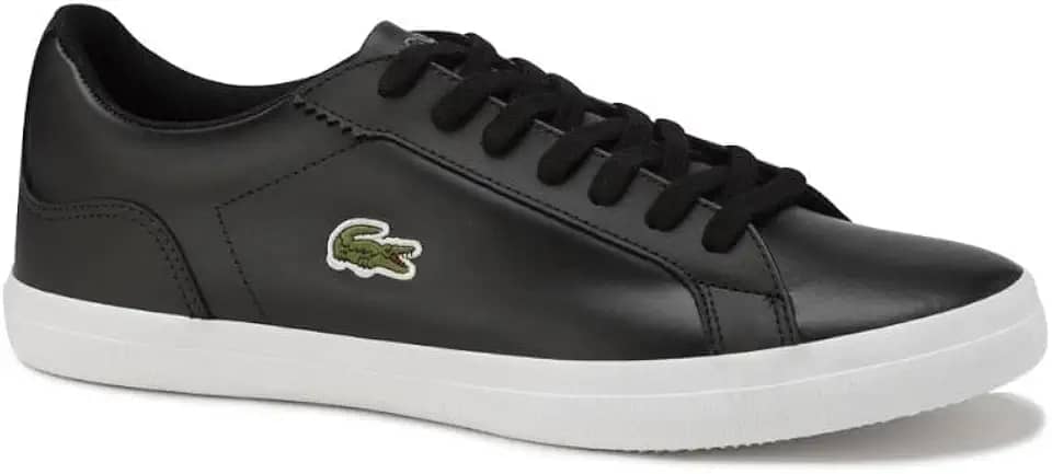 Sapatênis Lacoste Masculino Lerond Lth Cam Blk 33cam1032br-024-44
