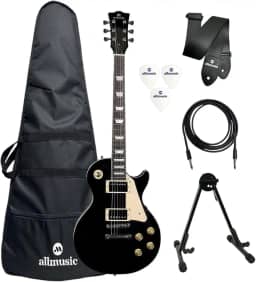 Kit Guitarra Michael Les Paul GM730N BK Capa+Acessórios
