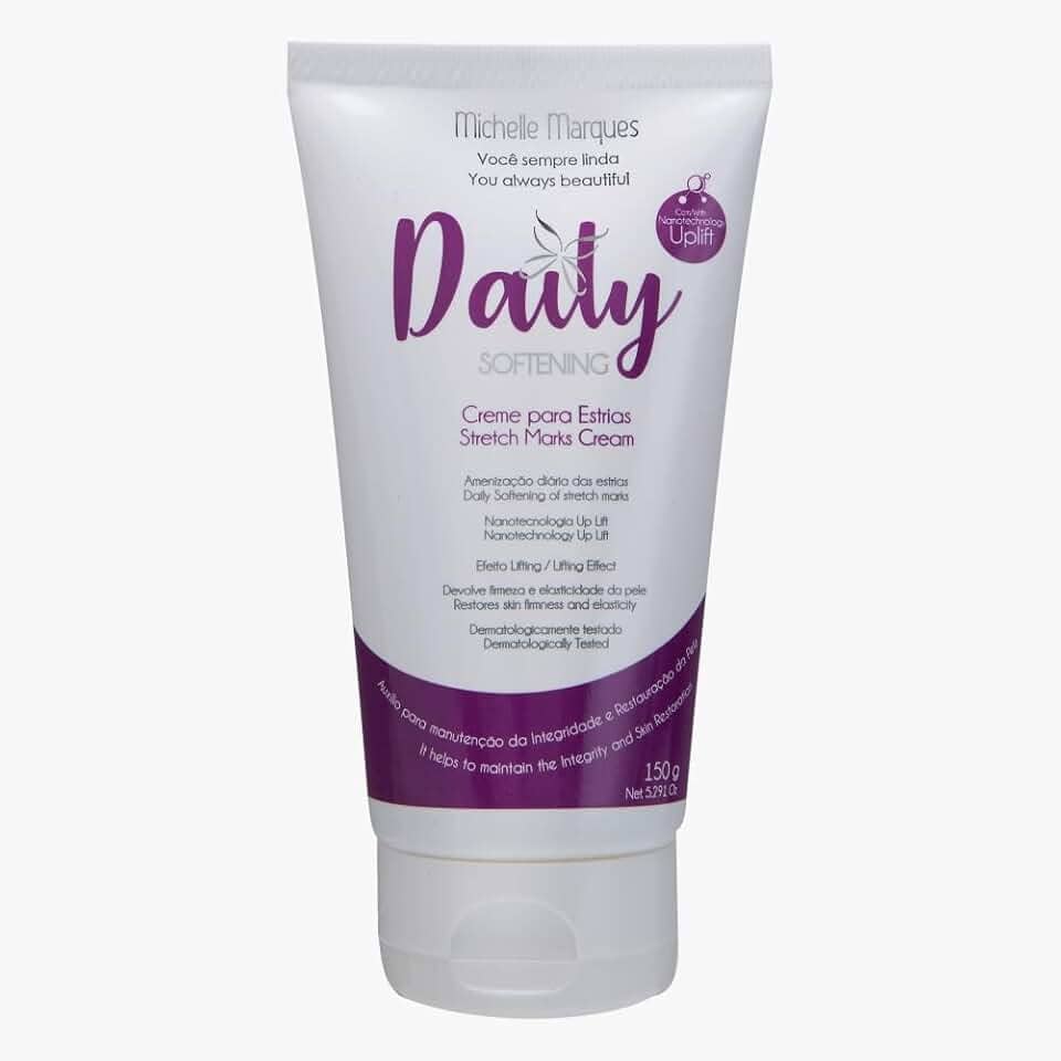 Creme para Estrias brancas e vermelhas Michelle Marques - Daily, 150 g