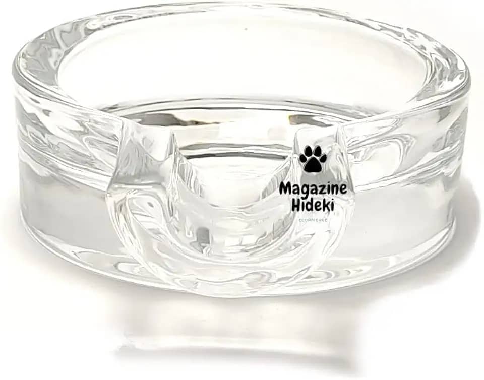 Cinzeiro p/1 charuto NERONE vidro