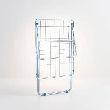 Varal Maxi Gigante Branco de Aço com Abas de Chão Mor Para Secagem de Roupas - Ideal para Familias e Muitas Roupas