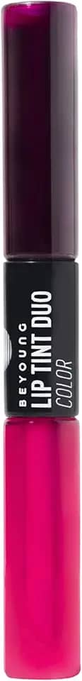 Beyoung Color Lip Tint Duo Light Pink – Rosa Intenso, Hidratação com Ácido Hialurônico e Longa Duração