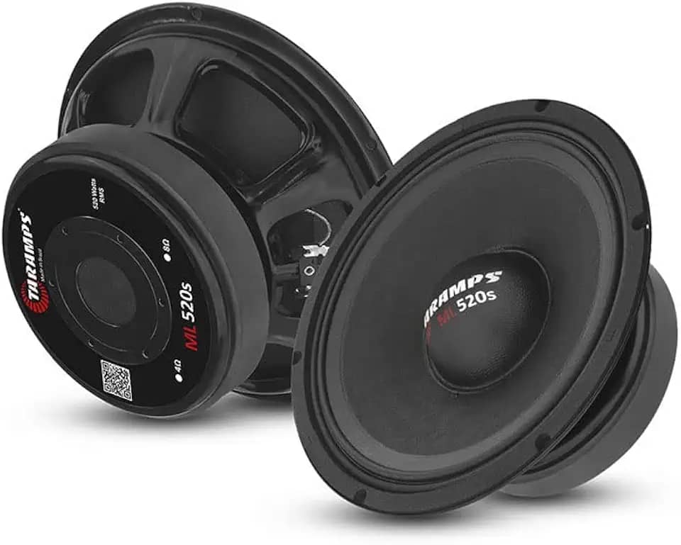 Alto Falante 10 ML 520s 8 ohms 520 W RMS 10 Polegadas Taramps Som Automotivo