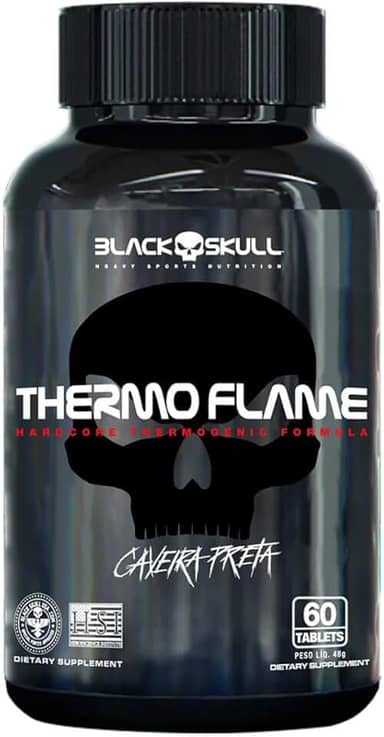 THERMO FLAME 60 TABLETES, Black Skull