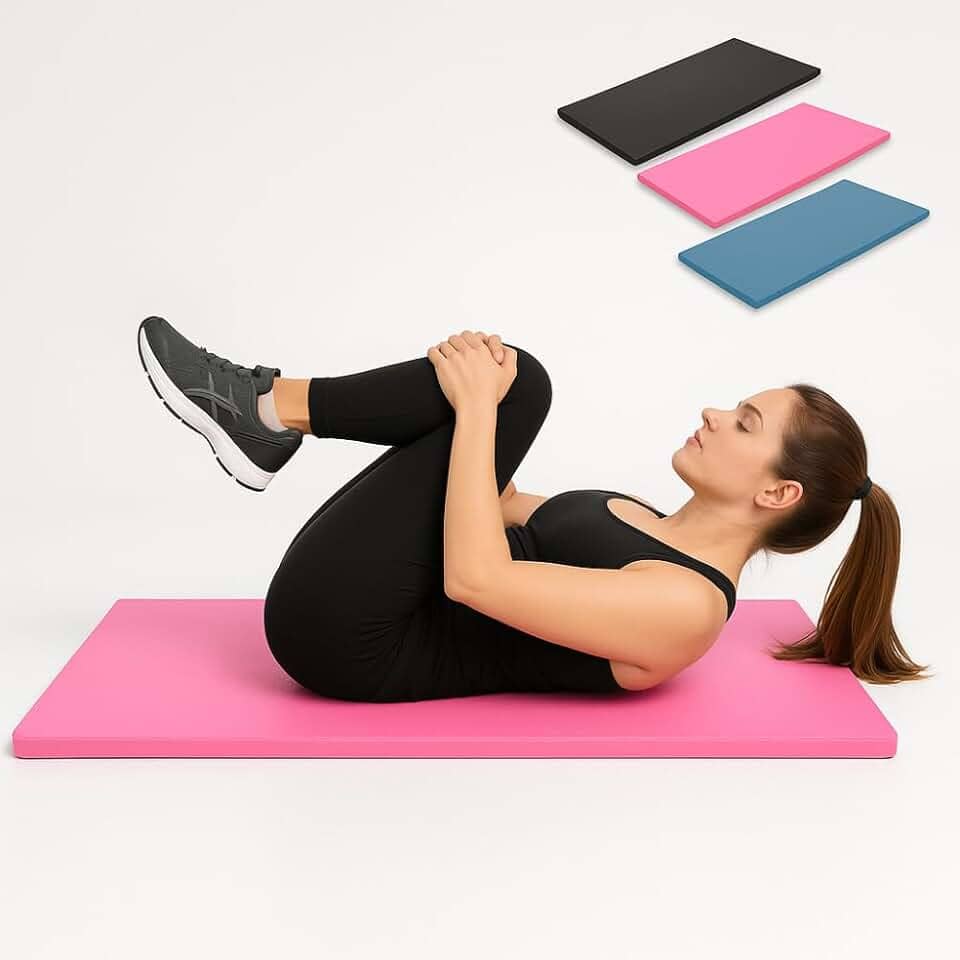 Colchonete Tapete de Exercício, Impermeável, Academia, confortavel, reforçado, Yoga, Pilates, Ginástica e Atividades Infantil, Conforto, Amortecimento e Versatilidade para Adultos e Crianças