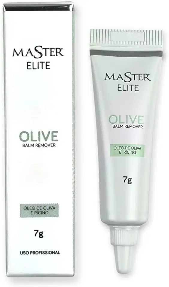 Removedor Olive Balm 7g Para Extensão De Cílios Com Óleo De Oliva E Rícino Suave