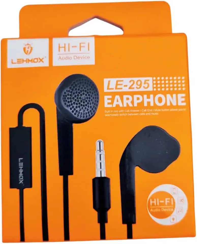 Fone de Ouvido Com Fio Stereo Headset Lehmox