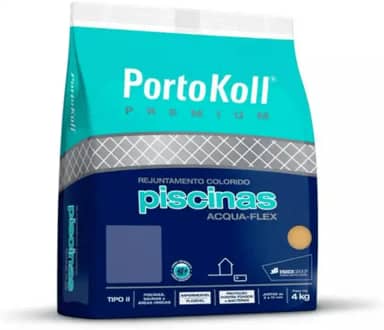 Rejunte Branco Impermeável para Piscinas 4Kg Portokoll