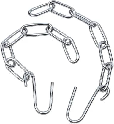 Corrente Alongador Extensora Rede Dormir Descanso – Aço 40cm - 2 unidades