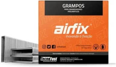 Grampeador Pneumático Grampo 90/25, 1 Caixa com 9.660 Peças, Airfix