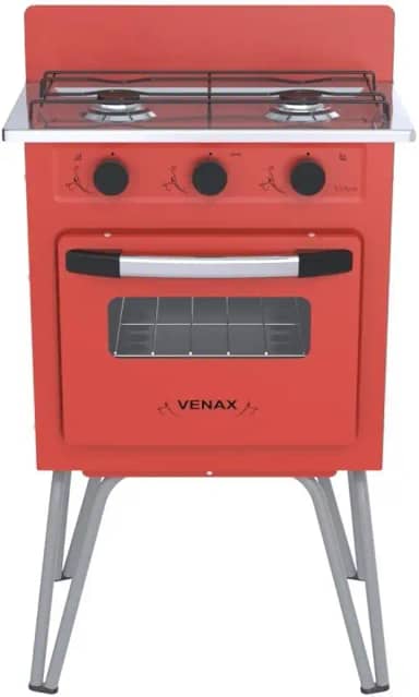 Fogão Gemini 2 Bocas Vermelho