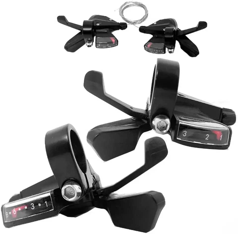 Alavanca de Câmbio 3x8v 24v Par Trocador de Marcha Absolute K310 Para Ciclismo Mountain Bike MTB Bicicletas