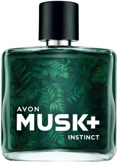 Perfume Musk+ Instinct Desodorante Colônia Masculino Avon 75 ml
