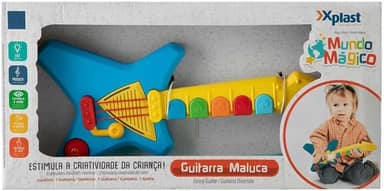 MUNDO MÁGICO - GUITARRA MALUCA C/LUZ E SOM