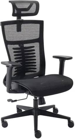 Cadeira de Escritorio Elements Vertta Preta Pro (full mesh)