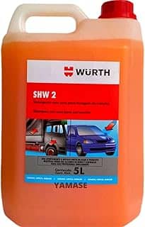 Shampoo Automotivo Com Cera SHW2 Wurth - 5L