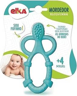 Elka Mordedor Escovinha Azul/Roxo