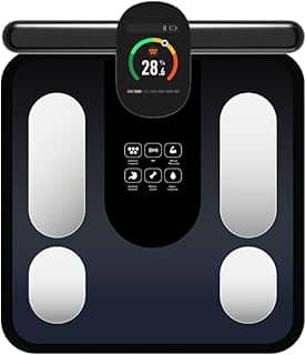 Balança Bodyscan Bioimpedancia Vision Preta Relaxmedic