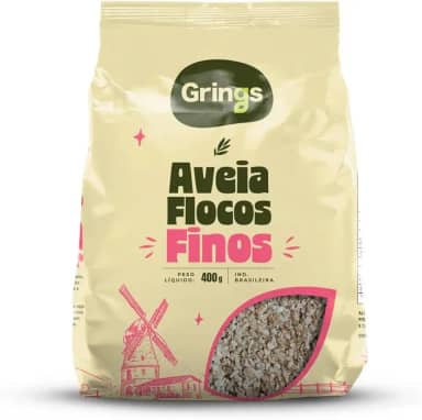 Grings Aveia Em Flocos Finos 400G