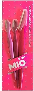 Navalha para Sobrancelha Mió com 3 Unidades