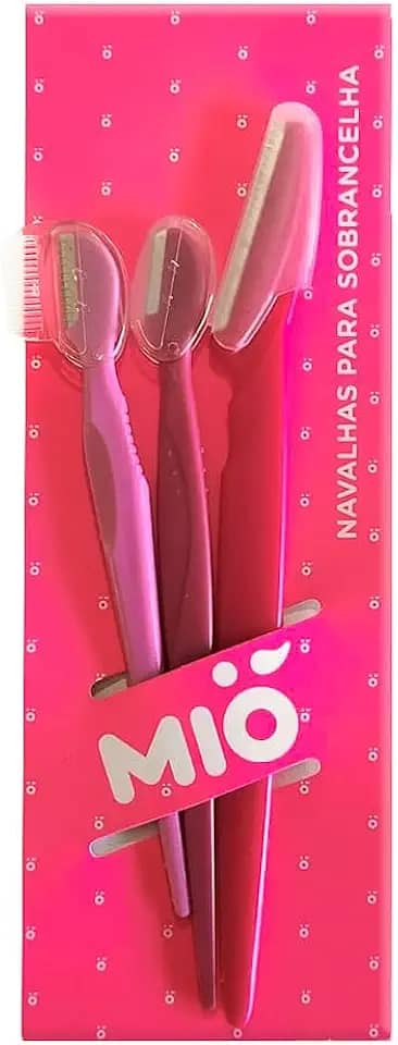 Navalha para Sobrancelha Mió com 3 Unidades