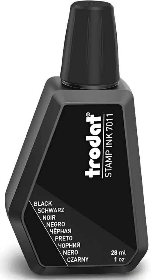 Trodat 55886 28 ml 7011 Tinta para carimbos - Preto