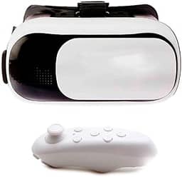 Óculos Vr 2.0 Realidade Virtual Cardboard 3d + Controle