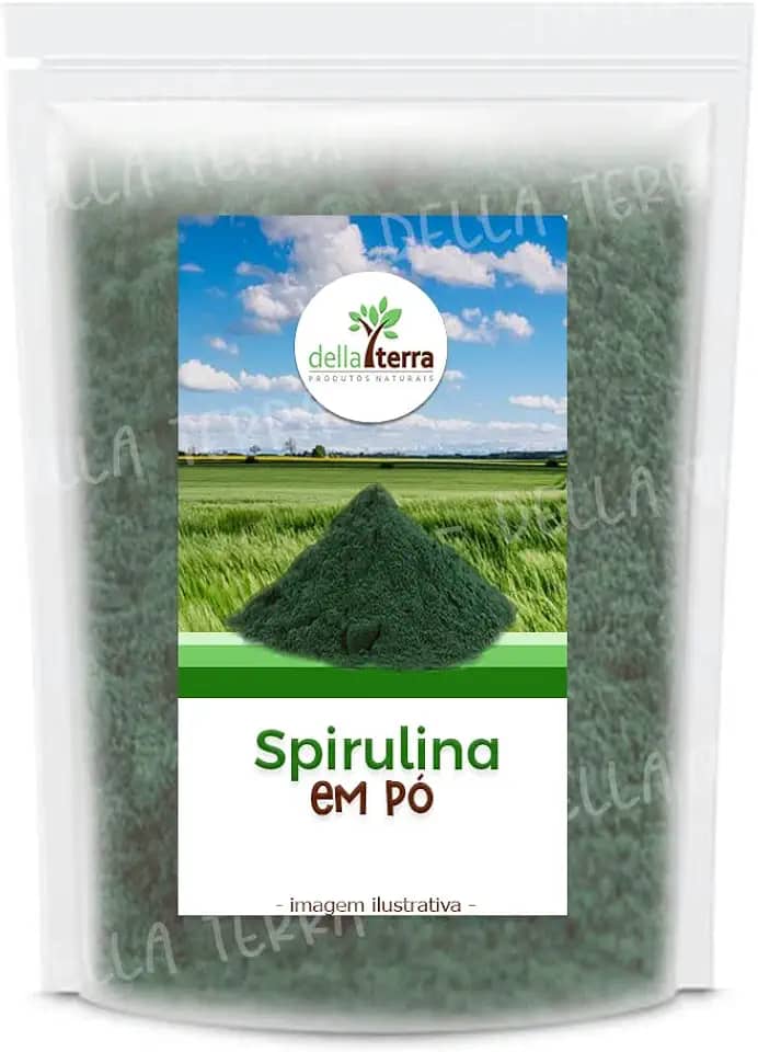 Spirulina em Pó Granel Premium 1Kg Della Terra
